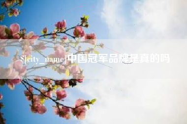 巴彦淖尔市中国冠军品牌是真的吗