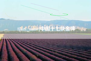 巴彦淖尔市中国十七块金牌