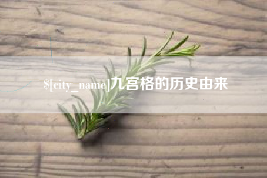 巴彦淖尔市九宫格的历史由来