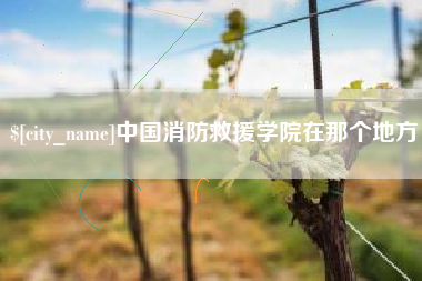 巴彦淖尔市中国消防救援学院在那个地方