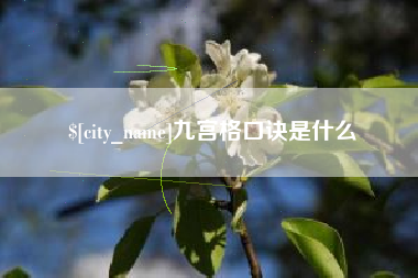 巴彦淖尔市九宫格口诀是什么