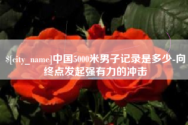 巴彦淖尔市中国5000米男子记录是多少-向终点发起强有力的冲击
