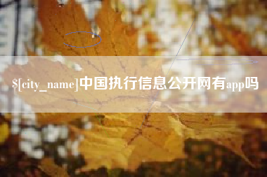 巴彦淖尔市中国执行信息公开网有app吗