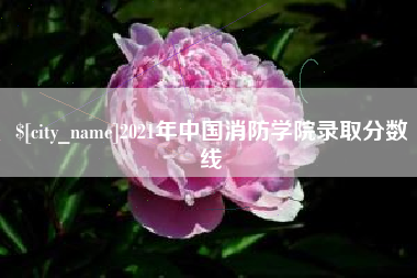 巴彦淖尔市2021年中国消防学院录取分数线