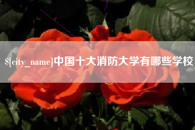 巴彦淖尔市中国十大消防大学有哪些学校