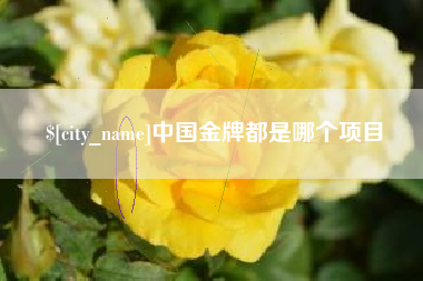 巴彦淖尔市中国金牌都是哪个项目