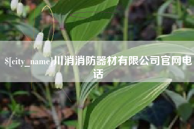 巴彦淖尔市川消消防器材有限公司官网电话