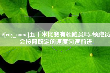 巴彦淖尔市五千米比赛有领跑员吗-领跑员会按照既定的速度匀速前进