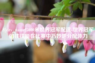 巴彦淖尔市5000米世界冠军配速-世界冠军们往往能在比赛中巧妙地分配体力