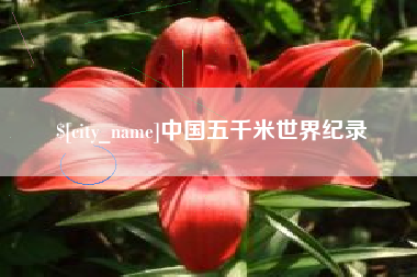巴彦淖尔市中国五千米世界纪录