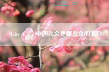 巴彦淖尔市中国九金是哪九金的简称