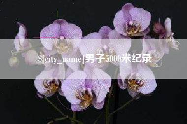 巴彦淖尔市男子5000米纪录
