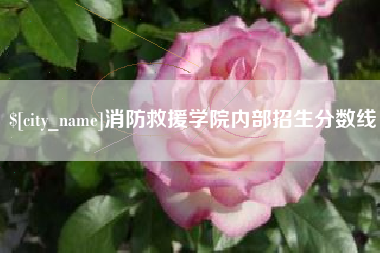 巴彦淖尔市消防救援学院内部招生分数线