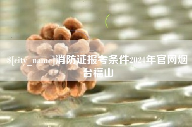 巴彦淖尔市消防证报考条件2024年官网烟台福山
